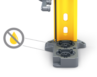 Mukana toimitettu peitetulppa takaa muun turvallisuuden.