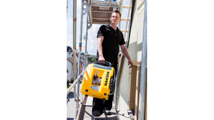 i.Comp-mäntäkompressori verstaskäyttöön