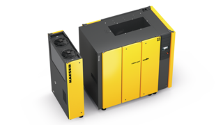 CSDX-ruuvikompressori ja integroitu kuivain.