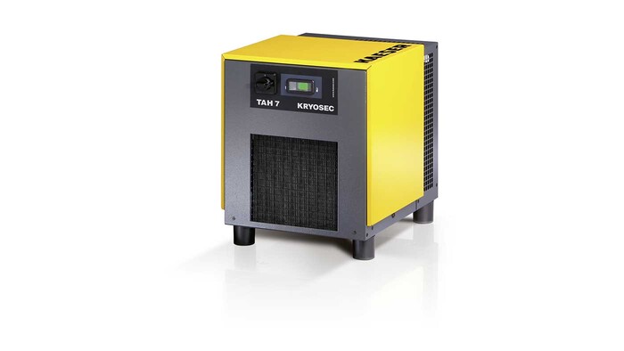 Kryosec-jäähdytyskuivain paineilman jälkikäsittelyyn