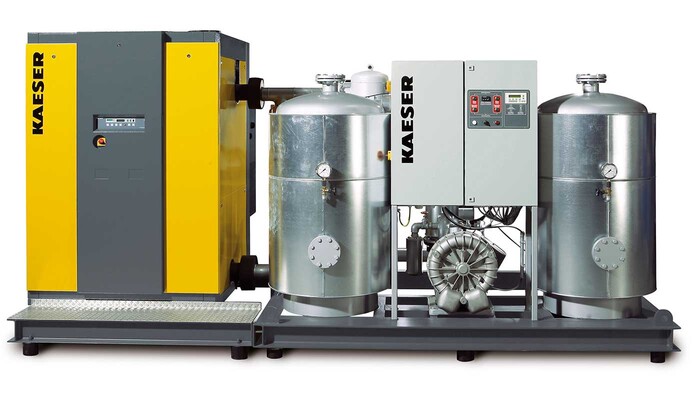 Hybritec-yhdistelmäkuivain paineilman jälkikäsittelyyn