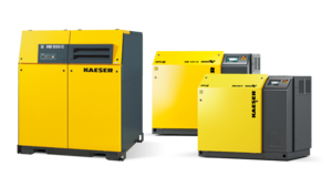 Roottoripuhallinryhmä Kaeser Kompressoreilta.