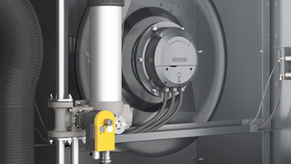 Elektroninen lämpötilan ohjaus lauhteenmuodostumisen välttämiseksi.