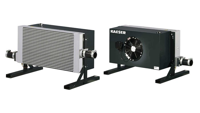 ACA-jälkijäähdytin puhaltimille