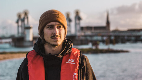 Philip Ehrhorn, yksi The Great Bubble Barrierin perustajista.