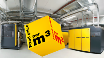 SIGMA AIR UTILITY – paineilmaa kiinteään kuutiohintaan