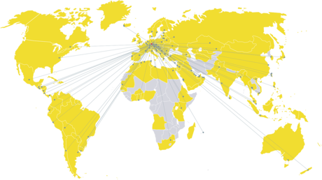 Maailmanlaajuinen KAESER – kansainvälistä paineilmaa