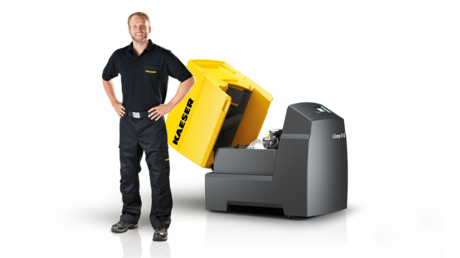 Nopea ja helppo huolto i.Comp 9 G:lle.